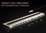 ATEN UH3237 Station multiports USB-C 13 en 1 Double affichage