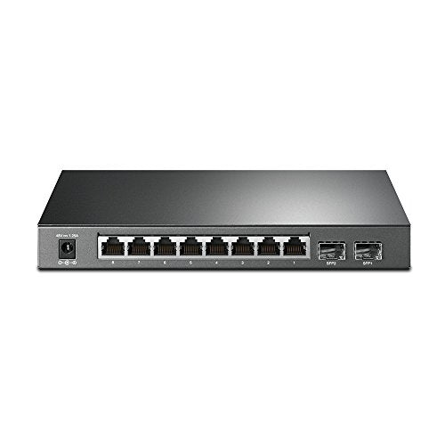 8 Port Smart PoE Switch with 2 SFP ports