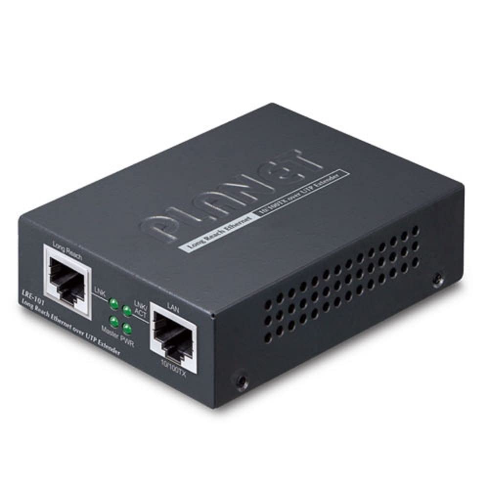 PLANET LRE-101 prolongateur réseau Émetteur et récepteur réseau Noir 10, 300 Mbit/s