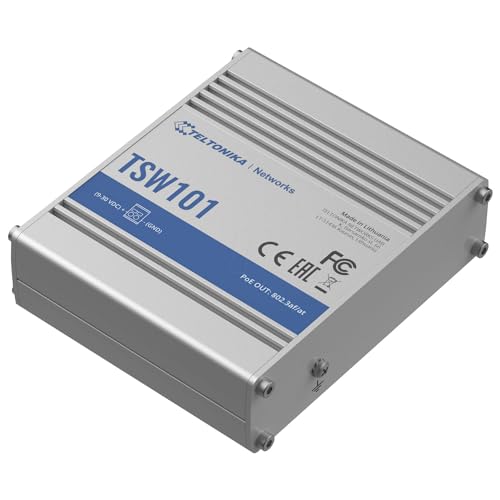 TELTONIKA NETWORKS TSW101 Automotive PoE+ Gigabit ethernet switch