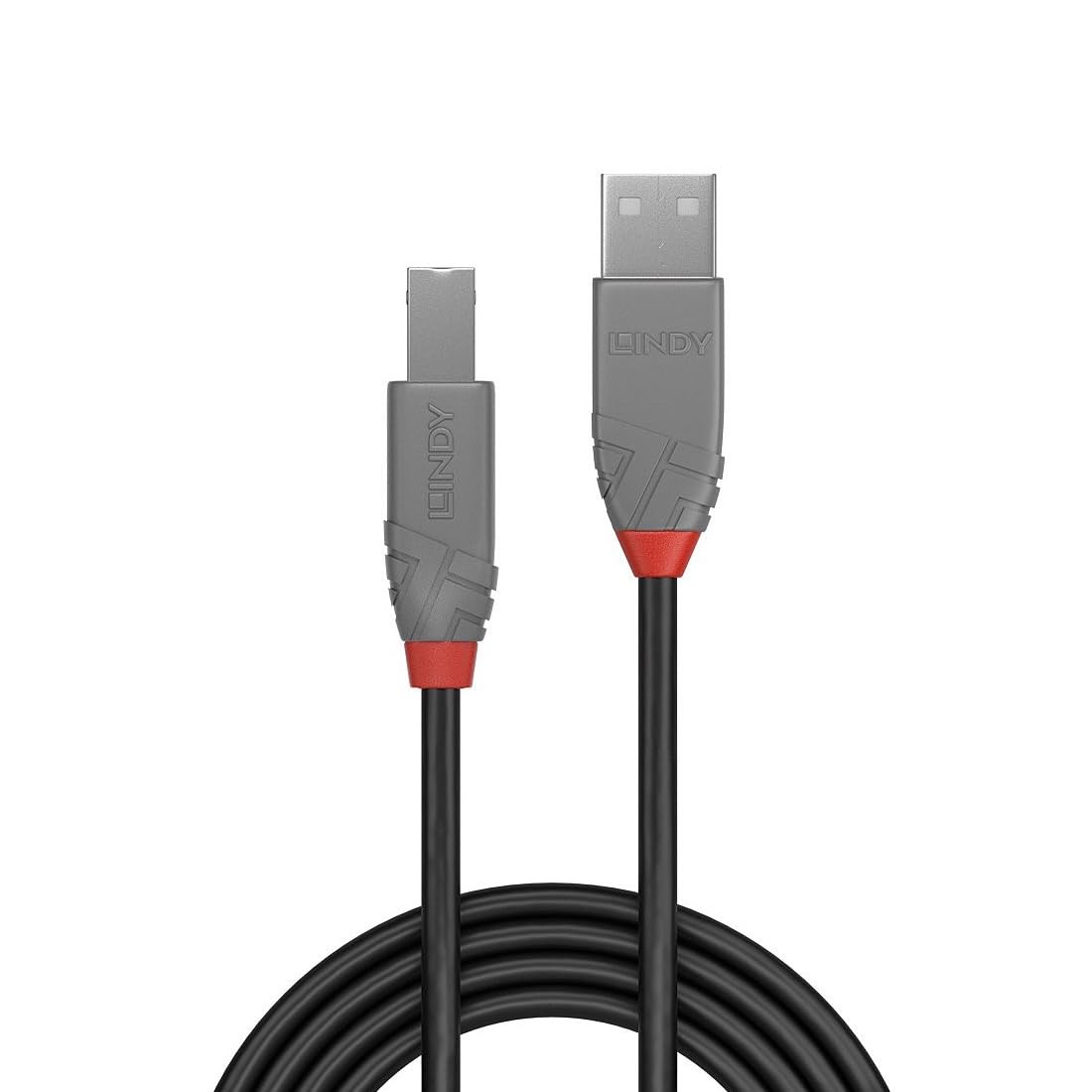 LINDY Câble USB 2.0 type A vers B Anthra Line 3m