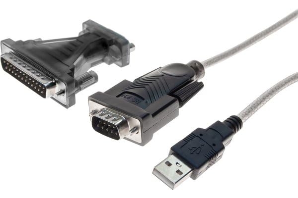 DACOMEX Adaptateur USB 2.0 série DB9/DB25