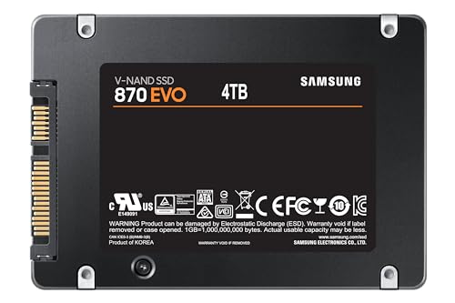"Samsung 870 EVO 2.5"" 4000 Go Série ATA III V-NAND"