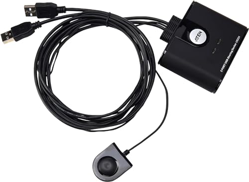 ATEN US224 commutateur écran, clavier et souris Noir