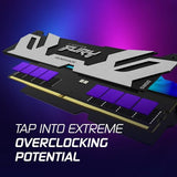 KINGSTON 16Go 7600MT/s DDR5 CL38 DIMM FURY Renegade RGB XMP