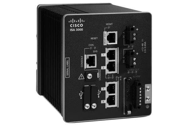 CISCO Industrial Security Appliance 3000 2 copper 2 fiber ports