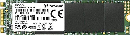 TRANSCEND 256Go Simple Face M.2 2280 SSD SATA B+M Key TLC pour Notebook ultra-fin