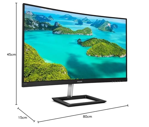 PHILIPS 325E1C/00 - 31.5pcs - INCURVE - QHD - MVA - VGA - HDMI - DP -AUDIO