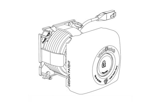 PATCHSEE Cordon RJ45 WALLPATCH CAT 6A U/FTP 4 m