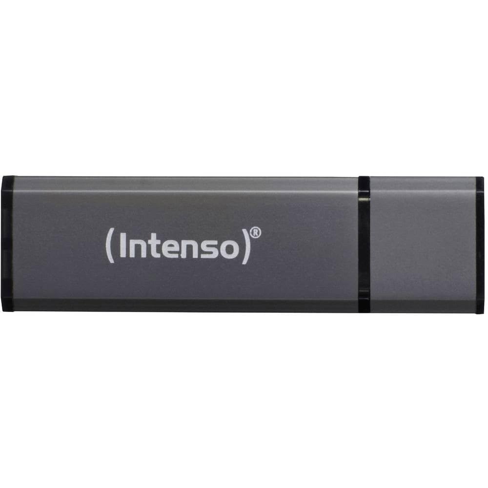 INTENSO Clé USB 2.0 Alu Line - 4 Go Anthracite