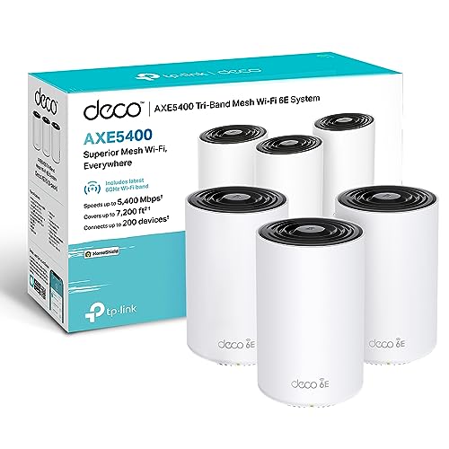 TP-LINK DECO XE75(3-PACK) Kit MESH WiFi 6E AXE5400