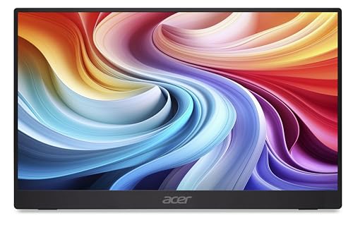 ACER Moniteur Portable PM161QB1bmiuux 15.6p LED IPS 16:9 FHD 60Hz Dalle Flat HDMI 1.4 + 2xType-C Garantie 2ans Standard