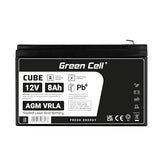 Green Cell AGM Battery 12V 8Ah - Battery - Mignon (AA)