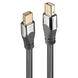 LINDY 1m Mini DisplayPort Cable Cromo Line Mini DP Male to Male