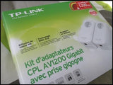 Tp-link TL-PA8015P KIT CPL AV1300 Gigabit prise Gigogne FR