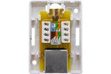 Boîtier mural 1 port RJ45 CAT 6A STP