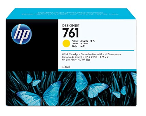 HP 761 original Ink cartridge CM992A yellow standard capacity 400ml 1-pack