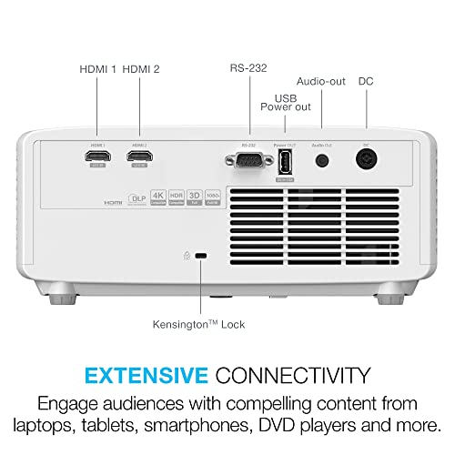 Optoma HZ40HDR Projecteur a focale standard 4000 ANSI lumens DLP 1080p (1920x1080) Compatibilité 3D Blanc