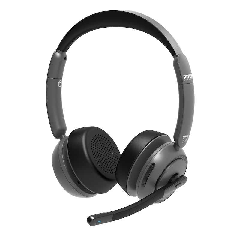 PORT DESIGNS Binaural Headset Bluetooth With Base - Pro