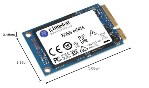 KINGSTON KC600 512Go SATA3 mSATA SSD