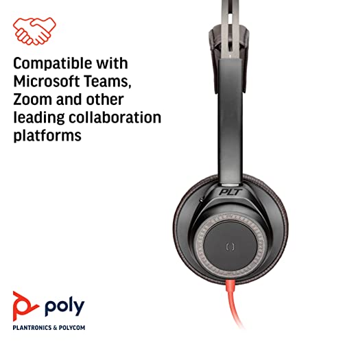 POLY Blackwire 7225 Micro Casque sans perche USB-A noir