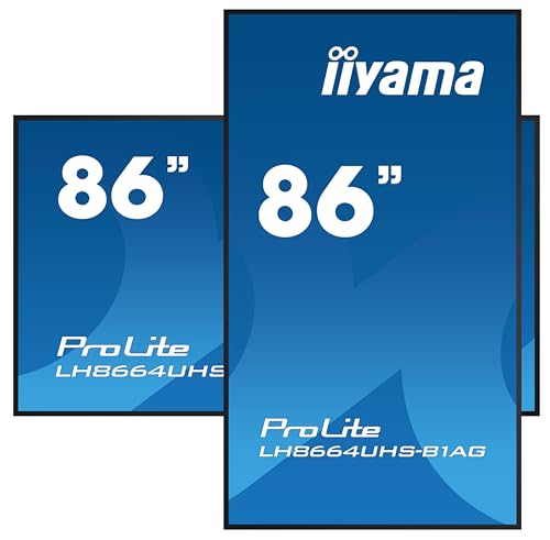 IIYAMA- Afficheur professionnel 86   LH8664UHS-B1AG