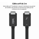 BELKIN Câble Thunderbolt 4 en 2m