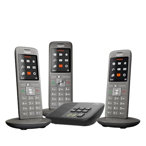 Gigaset CL660 DUO Tél. sans fil DECT - base + 2 combinés