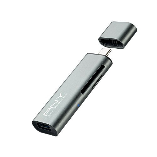 PNY Lecteur de carte mémoire USB-C