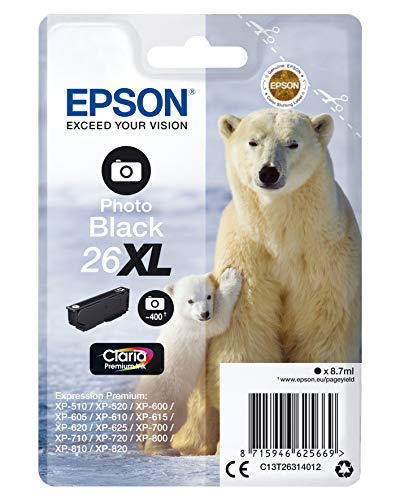 Ink/26XL Polar Bear 8.7ml PBK
