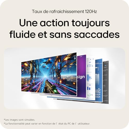 LG 24U411A-B.AEUQ Ecran LED 24p Full HD 1920x1080 16:9 IPS 120Hz 5ms HDMI noir inclinable