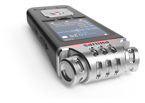 PHILIPS Dictaphone VoiceTracer DVT6115 : Enregistreur audio