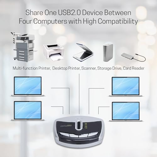 Aten US221A-AT 2x1 USB2.0 Partage de Périphériques Commutateur