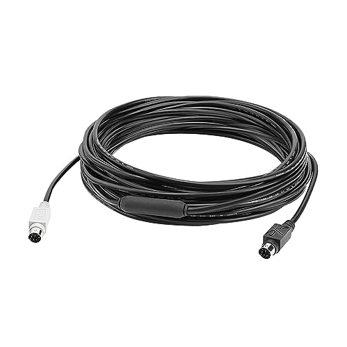 Logitech 939-001487 câble PS/2 10 m 6-p Mini-DIN Noir
