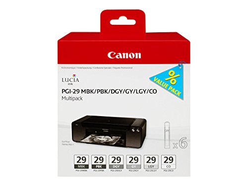 Cartouche CANON 4873B005 PGI-29 - 6 couleurs