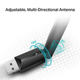 TP-Link ARCHER T2U Plus Clé USB WiFi 5  AC600 antenne Pivot.