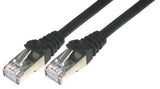 MCL Cordon de brassage RJ45 CAT 6 F/UTP - 15m Noir