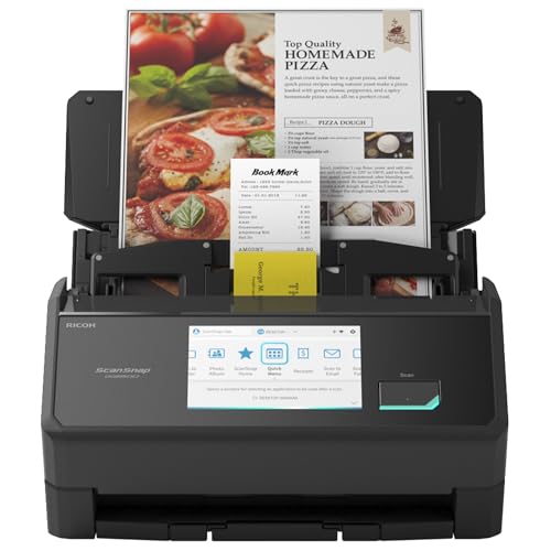 RICOH ScanSnap iX2500 45ppm/90ipm black A4 Duplex ADF Touchscreen Wi-Fi 6 Bluetooth 5.2 USB 3.2