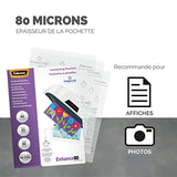 FELLOWES IL POCHETTES A4 80 MICRONS X 25