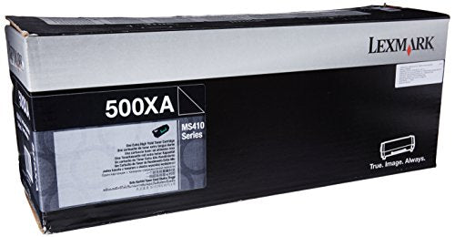 LEXMARK 500XA cartouche de toner noir capacité standard 10.000 pages pack de 1