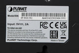 PLANET GT-802S convertisseur de support réseau 1000 Mbit/s 1310 nm Noir