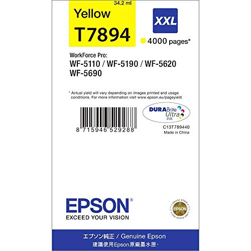 Cartouche EPSON C13T789440 T7894 - Yellow