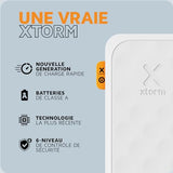 XTORM Batterie externe Fuel 20W 10000 mAh, blanc