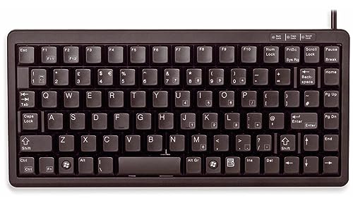 CHERRY Clavier compact G84-4100 USB/PS2 noir QWERTZ (DE)