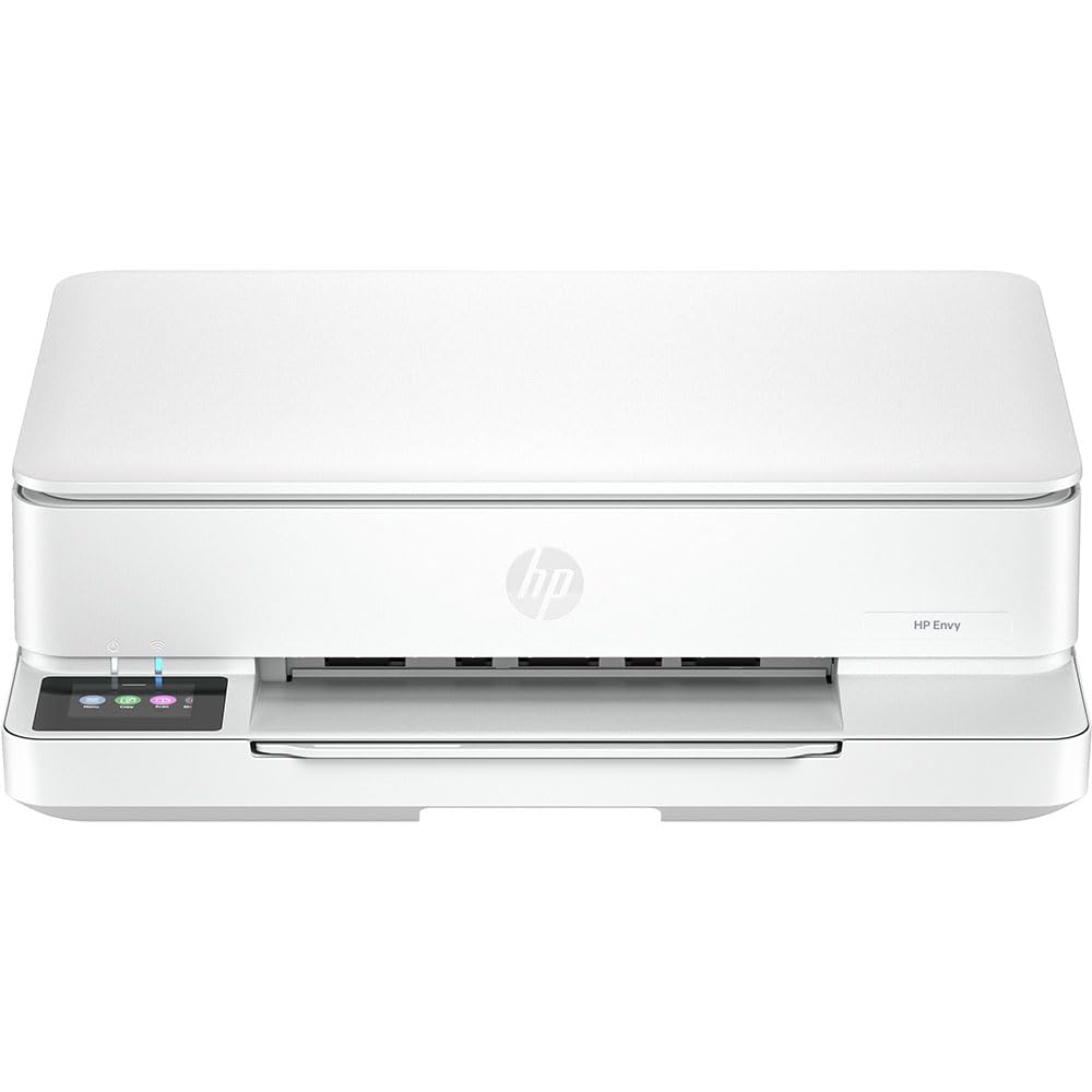 HP ENVY 6110e All-in-One MFP colour inkjet 216x297mm A4 8ppm Copy 10ppm Print 100sheets USB Wi-Fi White