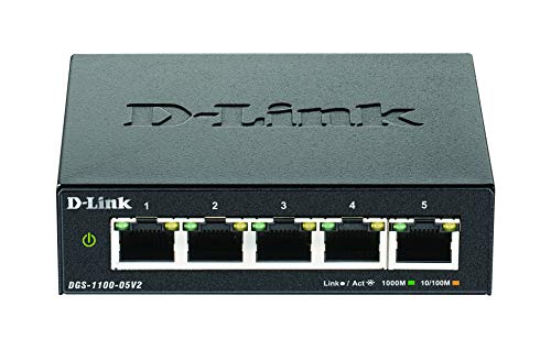 D-LINK Easy Smart Managed Switch 5 Ports Gigabit
