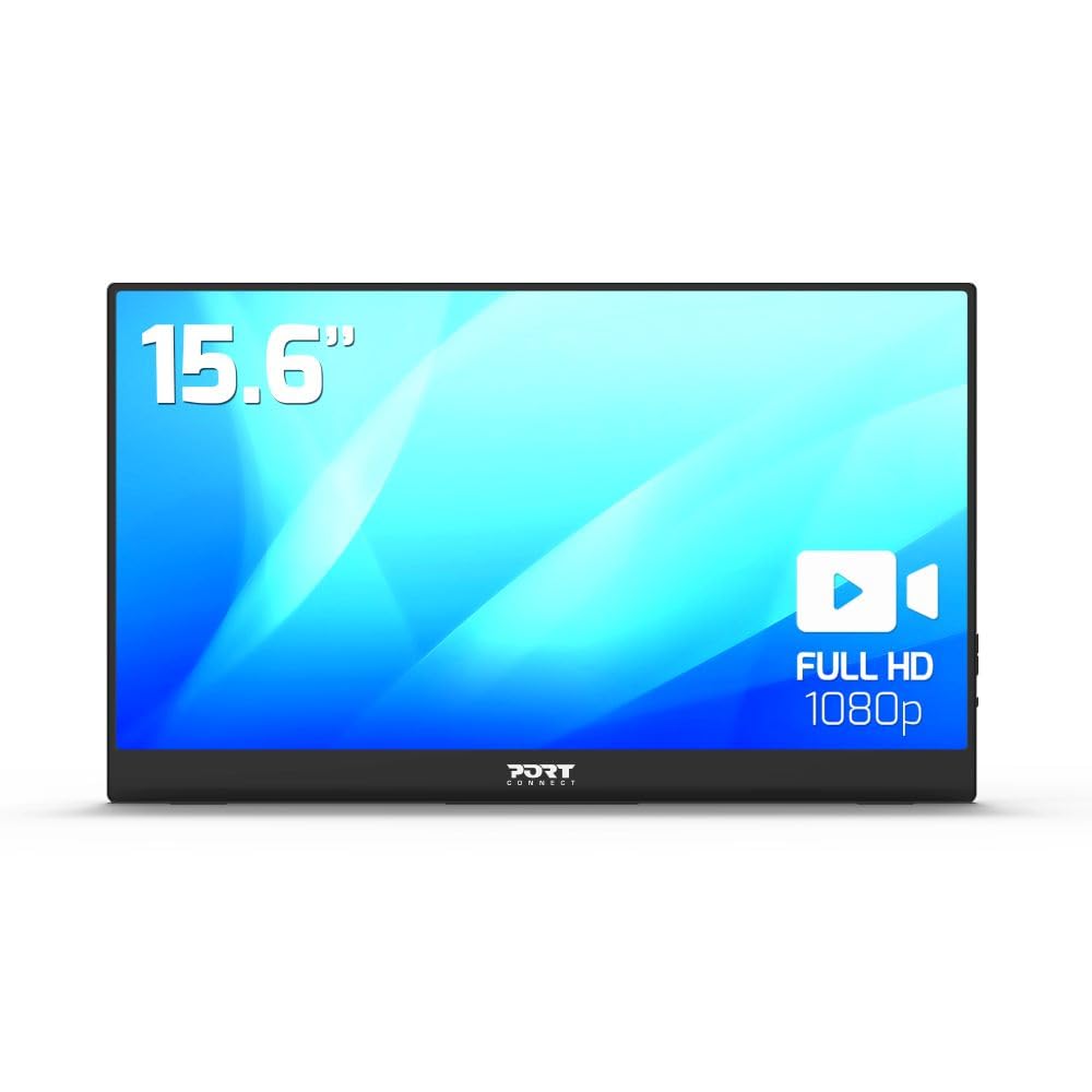PORT DESIGNS Portable Monitor 15.6p Fhd - Touchscreen