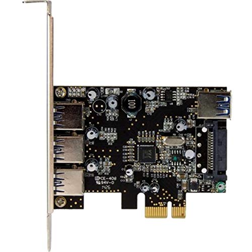 4 Port PCI Express USB 3.0 Card - 3+1