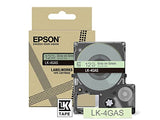 EPSON Matte Tape Grey/Black 18mm 8m LK-5ABJ