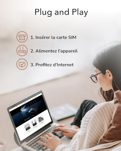 Cudy LT700 routeur sans fil Gigabit Ethernet Bi-bande (2,4 GHz / 5 GHz) 4G Noir